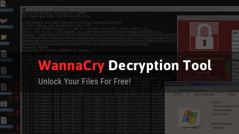 WannaCry Ransom-ware Decryption Tool Released; Unlock Files Without Paying Ransom 