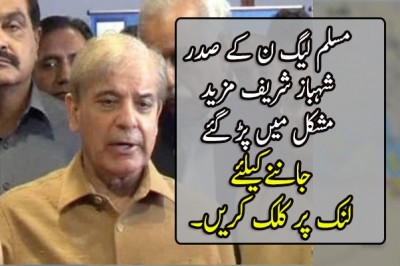 مسلم لیگ ن کے صدر شہباز شریف مزید مشکل میں پڑ گئے