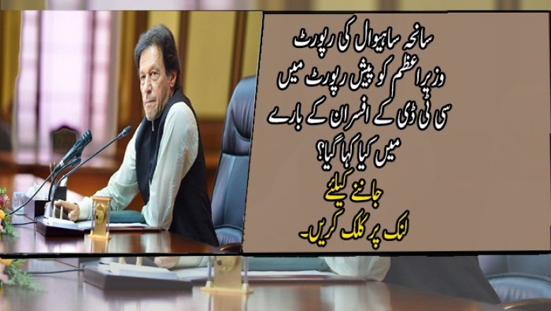 سانحہ ساہیوال کی رپورٹ وزیراعظم کو پیش