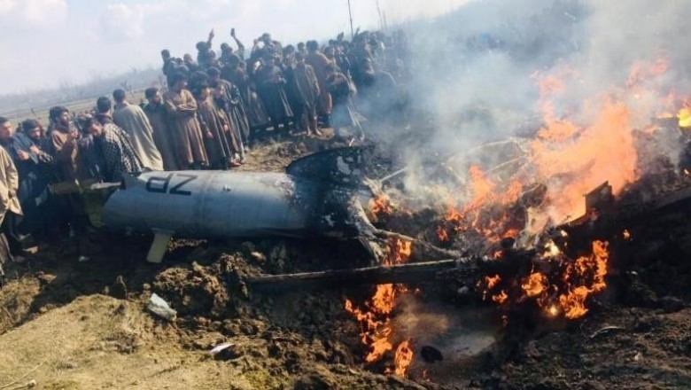 Indian Air Force jet crashes in J&K's Budgam 