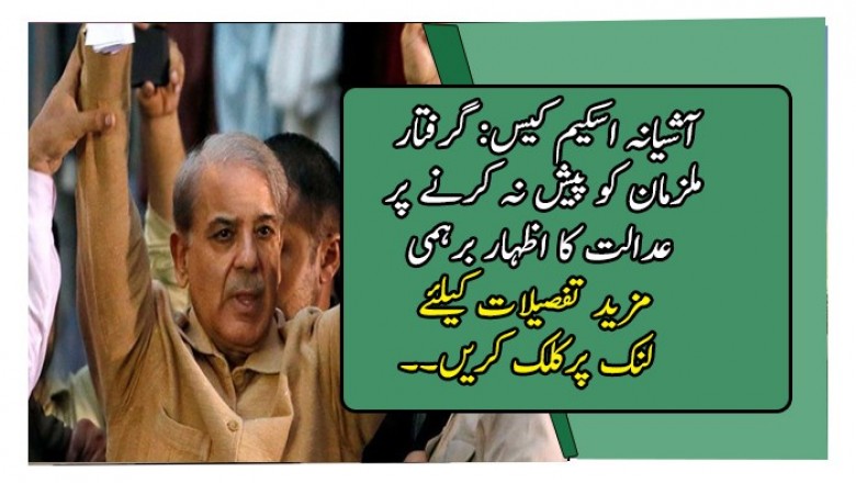 آشیانہ اسکیم کیس: گرفتار ملزمان کو پیش نہ کرنے پر عدالت کا اظہار برہمی