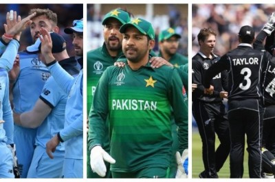 ورلڈکپ سیمی فائنل کیلئے پاکستان، نیوزی لینڈ اور انگلینڈ کے درمیان مقابلہ