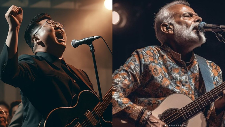 The World's Leaders Become Rock Stars Thanks to AI