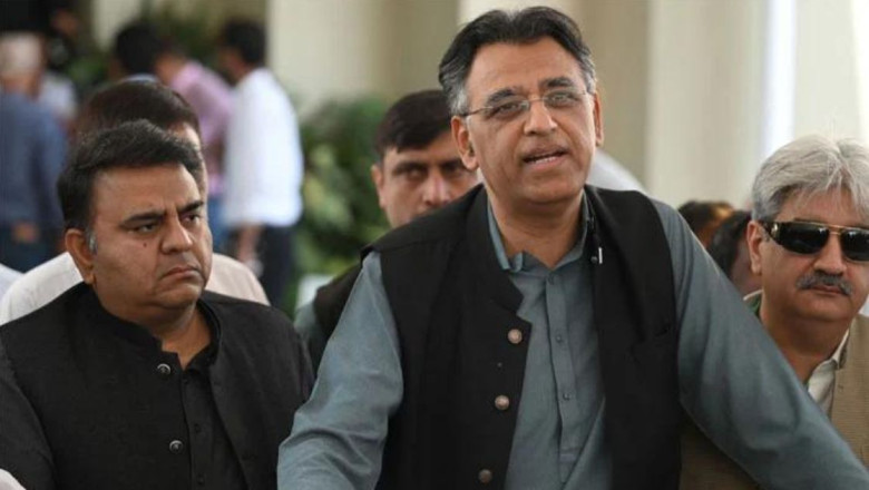 Leader Of PTI Asad Umar arrested from Islamabad High Court