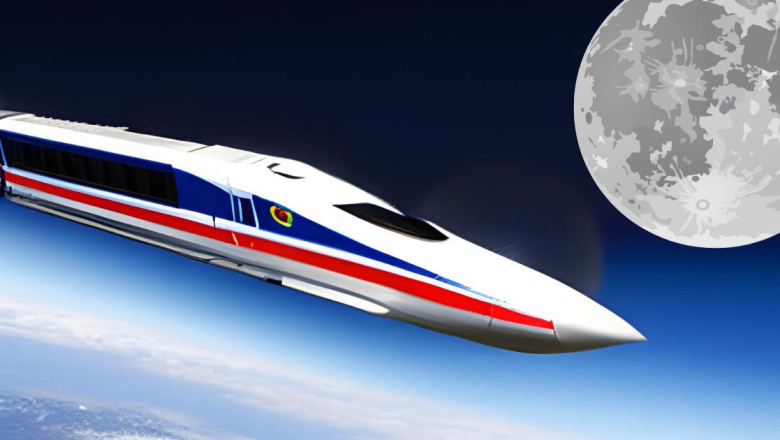 Japan Is Planning To Send Tourists To The Moon Via Bullet Train