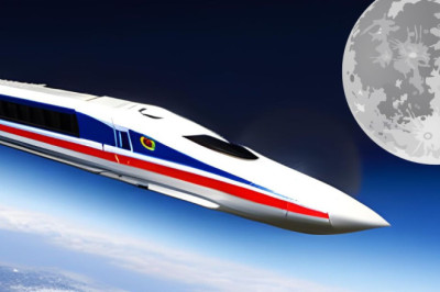 Japan Is Planning To Send Tourists To The Moon Via Bullet Train