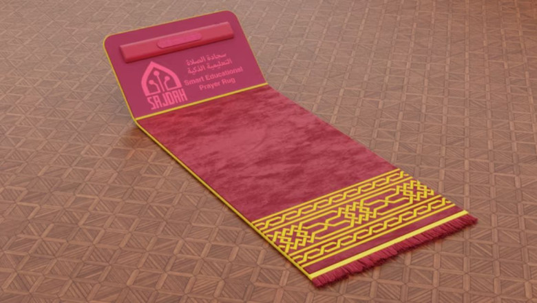 A Qatari Inventor Is Recognised For Creating The First Smart Prayer Rug