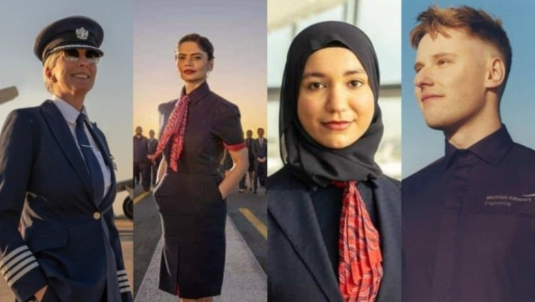 New Uniform for British Airways Employees Offers Hijab Option