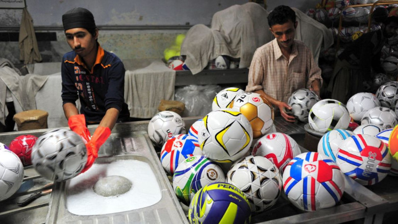 Sialkot, Pakistan, Produces More Than Half of All Footballs Worldwide