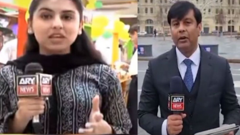 Aleeza Arshad, the Daughter of Arshad Sharif, Debuts as an Ary News Reporter.