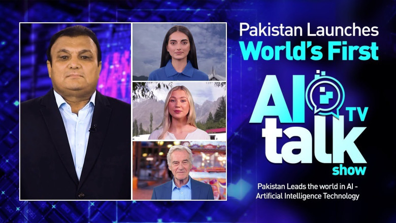 Hosted by Pakistan’s First AI Anchors, Pakistan Launches Its First AI TV Talk Show