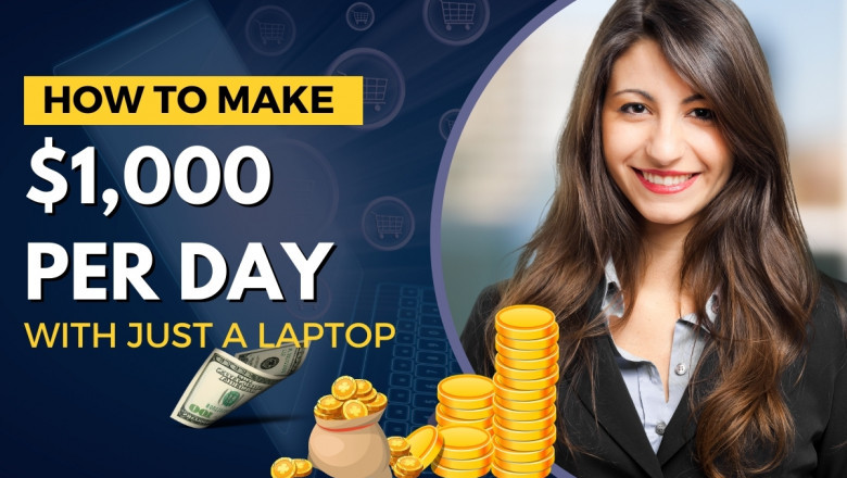 How to Make Your First $1,000 Per Day Online with Just a Laptop and Wi-Fi