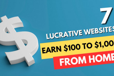 7 Lucrative Websites: Earn $100 to $1,000 from Comfort of Home