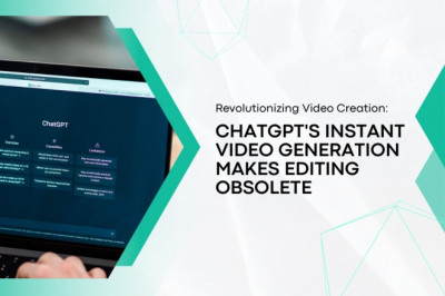 Revolutionizing Video Creation: ChatGPT's Instant Video Generation Makes Editing Obsolete