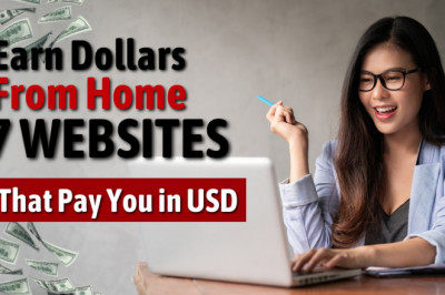 Earn Dollars from Home: 7 Websites That Pay You in USD